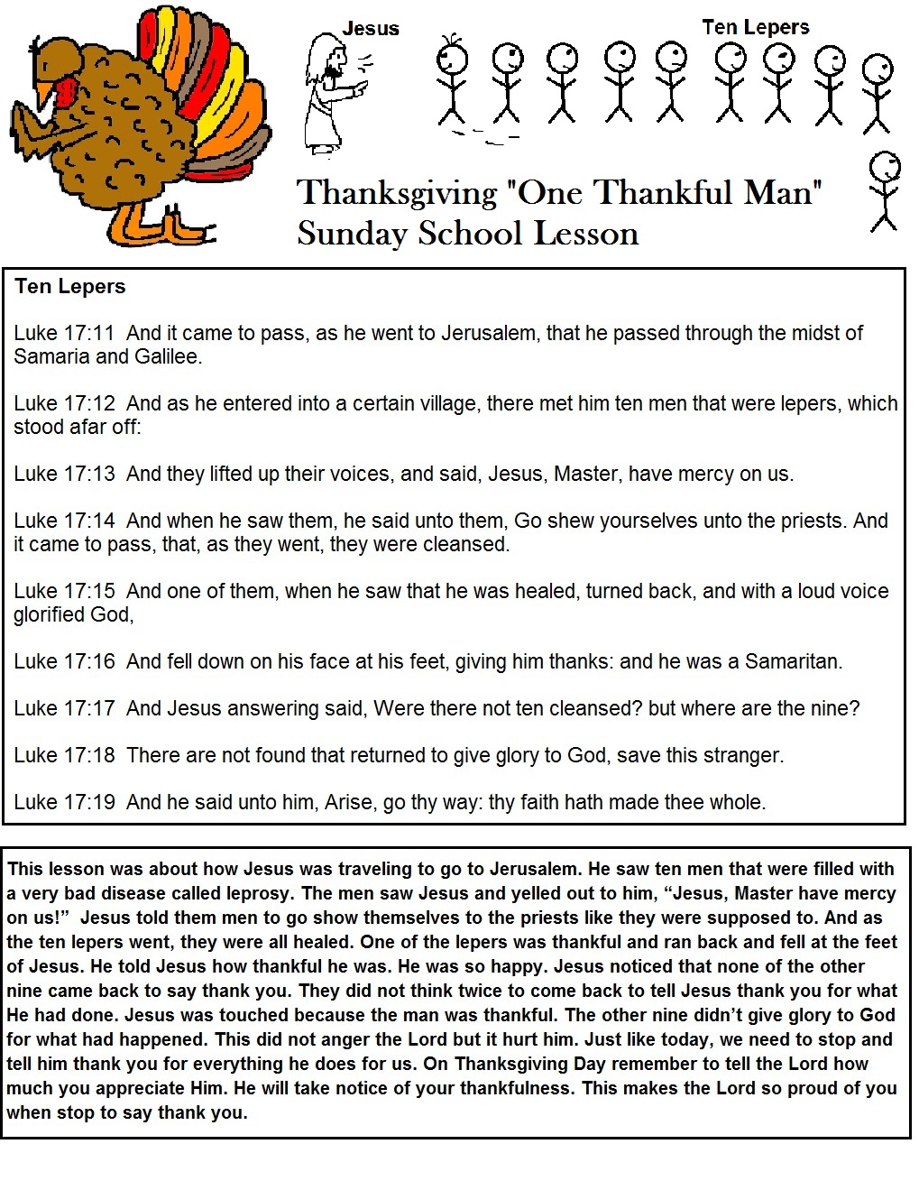 thanksgiving-one-thankful-leper-sunday-school-lesson